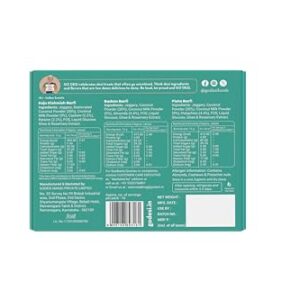 GO DESi Assorted Coconut Barfis, 200 grams burfi, Gift for Sister and Brother, Indian Sweets Gift Pack, DESi Meetha, Dry Fruits Gift, Almond Cashew Raisin Pista Bar, Sweets Indian Mithai