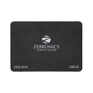 ZEBRONICS SD13 128GB SSD,Ultra Low Power Consumption, S.M.A.R.T. Thermal Management and Silent Operation.