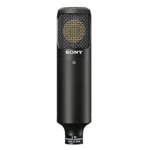 Sony C-80 is a unidirectional Condenser Microphone That can be Used for a Variety of Recording Projects in a Home Studio, Including Vocals, Spoken Word, and Acoustic Instruments Such as Guitar, Piano