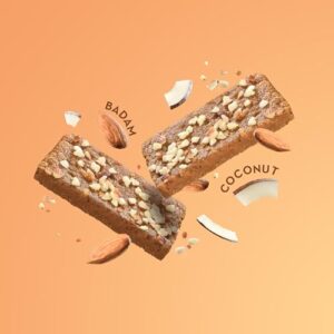 GO DESi Badam Coconut Barfi | 400 Grams Burfi | Gift for Sister and Brother | Indian Sweets Gift Pack | Individually Wrapped Burfi | DESi Meetha | Dry Fruits Sweet | Almond Nuts bar | Sweets Indian Mithai