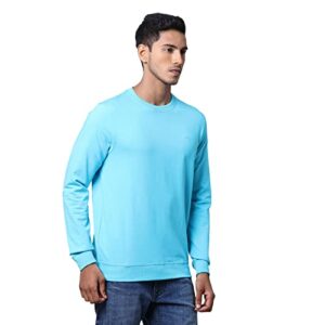 Park Avenue Medium Petrol Sweatshirt (Size: 40)-PCAR00142-P4