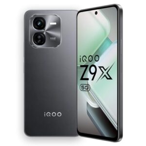 iQOO Z9x 5G (Storm Grey, 6GB RAM, 128GB Storage) | Snapdragon 6 Gen 1 with 560K+ AnTuTu Score | 6000 mAh Battery with 7.99mm Slim design | 44W FlashCharge