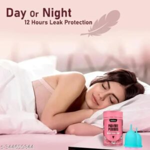 Safery Hygiene Reusable Menstrual Cup For Women- Medium (Pack of 2)