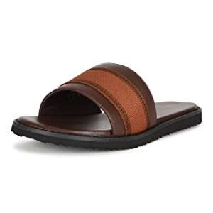 Van Heusen Men’s Brown Sliders-9 Kids UK (VHSCFRGFF000302 43 EU)