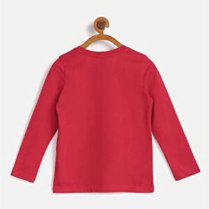 H by Hamleys Boy’s Graphic Regular Fit T-Shirt (AW21MM1033- Red