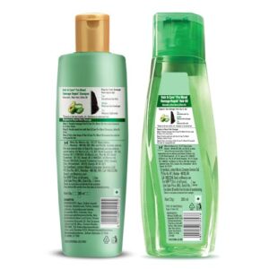 Hair & Care Pro Blend Damage Repair Hair Shampoo+Oil Combo (300ml+300ml) with Avocado, Aloe Vera and Olive Oil
