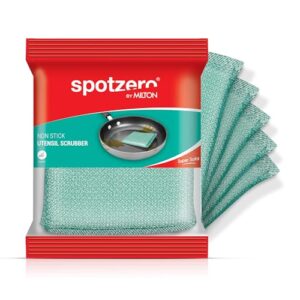 Spotzero By Milton Non Stick Utensil Scrubber, 1 Piece | Easy to Clean | Reuse | Durable | Cleaning Utensil