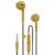 ZEBRONICS DC Black ADAM Edition Buds 30 3.5mm Stereo Bluetooth in Ear Earphone with Inline Microphone for Calling, Volume Control, 14mm Drivers, Stylish eartip Design and 1.2 Meter Durable Cable