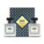 Engage Moments Luxury Perfume Gift for Men, Long Lasting, Ideal Gift for Father, Fresh & Woody, Pack of 2, 200ml
