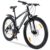 Urban Terrain UT1000 Steel Cycle/Bicycle 27.5 inch MTB (21 Speed) Gear Bicycle For Men/Boys With Front Suspension & Dual Disc Brake Mountain Bike | Ideal for 15+ Years, Frame Size : 16 inch (Black)