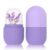 Ice Face Roller Silicone Facial Cube for Eyes Neck Massage Remove Dark Circle Pore Shrink Face Beauty Skin Care Ice Mould Kitchen Tools (PURPLE)