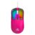 Ant Esports Virtus100 Wired RGB Gaming Mouse | Light Weight |6D Durable Buttons | High Performance Up to 12800 DPI 1000Hz Polling Rate | AI Sensor | 20M Click | Software Support Esports Mouse_ Pink