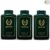 DENVER Hamilton Premium Body Talc – 100GM Each (Pack of 3) | Scented Talcum Powder For Men