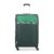 Aristocrat Commander 79Cms Premium Polyester with PVC Coating Soft Sided Check-in 4 Wheels Large Green Spinner Suitcase