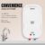 INALSA Addis PO 323 | 3 Liter Instant Water Heater|Non Toxic & Long Lasting SS 304 Inner Tank|Faster Heating With Heavy Copper Heating Element|Longer Heat Retention With Glass Wool Insulation