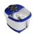 Lifelong Foot Spa Machine: Pedicure, Foot Spa, Massager – Relaxing Heat & Bubbles for Ultimate Foot Massage at Home – 12 Massage Rollers – Water Heating Function (Blue & White