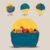 HomeBasics by Home Puff Collapsible Basket, BPA Free Washing Bowl for Fruits, Vegetable, Noodles, Pasta Washing Bowl, Multipurpose Strainer Colander, Kitchen Sieve, DIY Organizer for Kitchen, Blue, 1 x Large