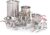 Neelam Stainless Steel Premium 101 pc Wedding Dinner Set