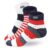 Fitness Mantra® Athletic Special Design Sneaker Length Socks |Free Size |Pack of 3 Pairs |Strip Sports Socks|
