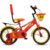 Hero Dainty Steel 14T Single Speed – 9 Inch Frame (Unisex Kids Bicycle) (Red/Yellow)